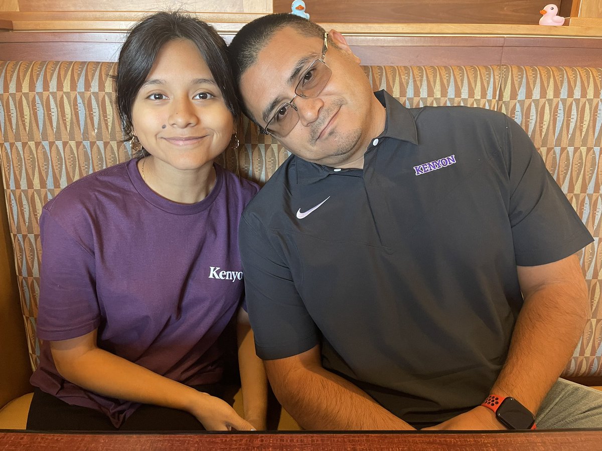 I left a piece of my heart in Ohio today. Shine bright! Be your authentic self and know that no parent could be prouder of their daughter than we are of you! 💜 <a href="/KenyonCollege/">Kenyon College</a>
