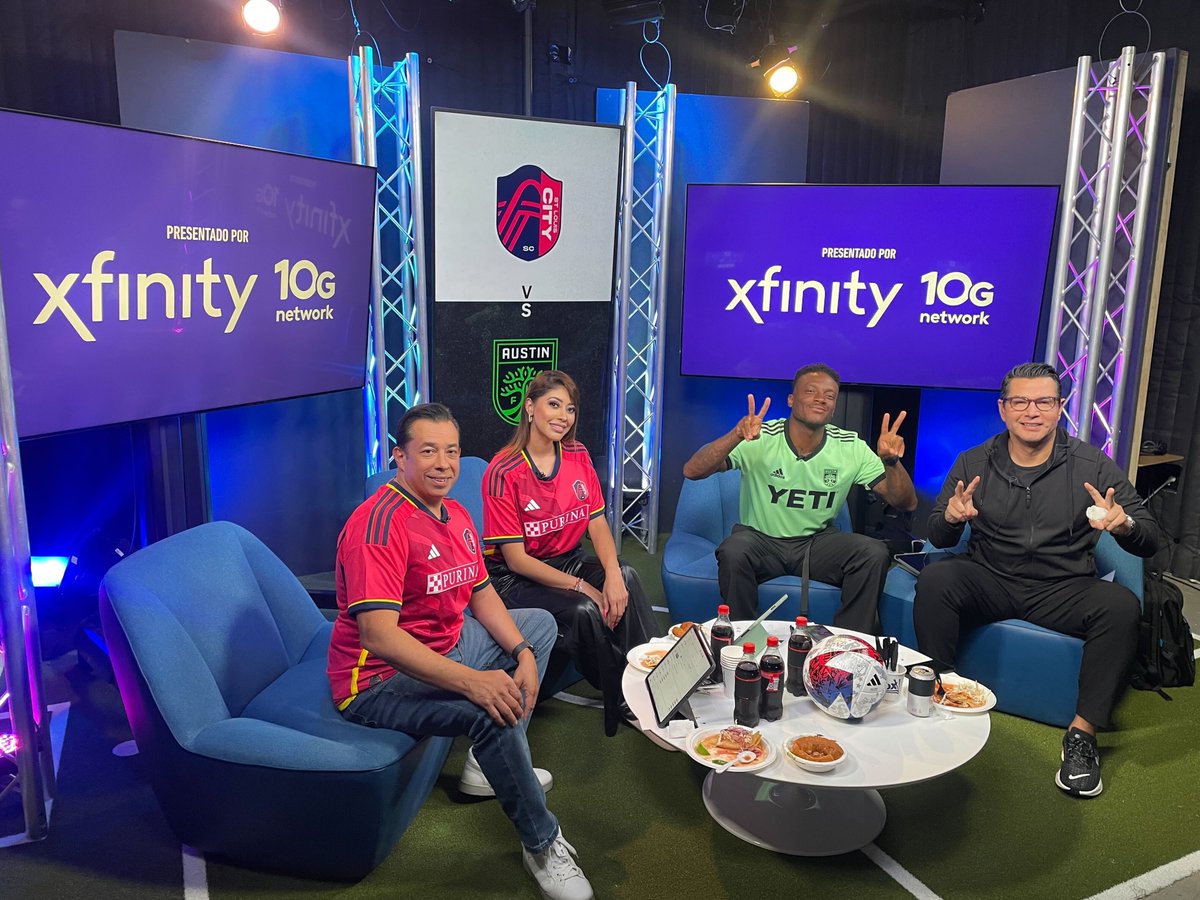 Acompáñanos ya en el Watch Party del duelo <a href="/stlCITYsc/">St Louis CITY SC</a> contra <a href="/AustinFC/">Austin FC</a> junto a <a href="/_livette_/">Livette</a>, <a href="/rodwallace22/">Rodney Wallace</a>, <a href="/MottaJaime/">Jaime Motta</a> y <a href="/pulpozuniga/">Martín Zúñiga</a> en Facebook y YouTube. 🤩😎 #MLSenFOX

Facebook: fb.watch/myvMSlQzrX/

YouTube: youtube.com/live/ZtqgQApOB…