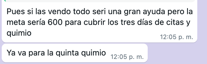 amix una amiguita mía está haciendo una rifa para el tratamiento de cáncer de la mamá. lit ella vive solita acá en medellín y le tocó salirse de estudiar 🥺 para cuidar a su mamá

cada boleta vale 10k y este es su numero x si quieren ayudar 3136812276 💓