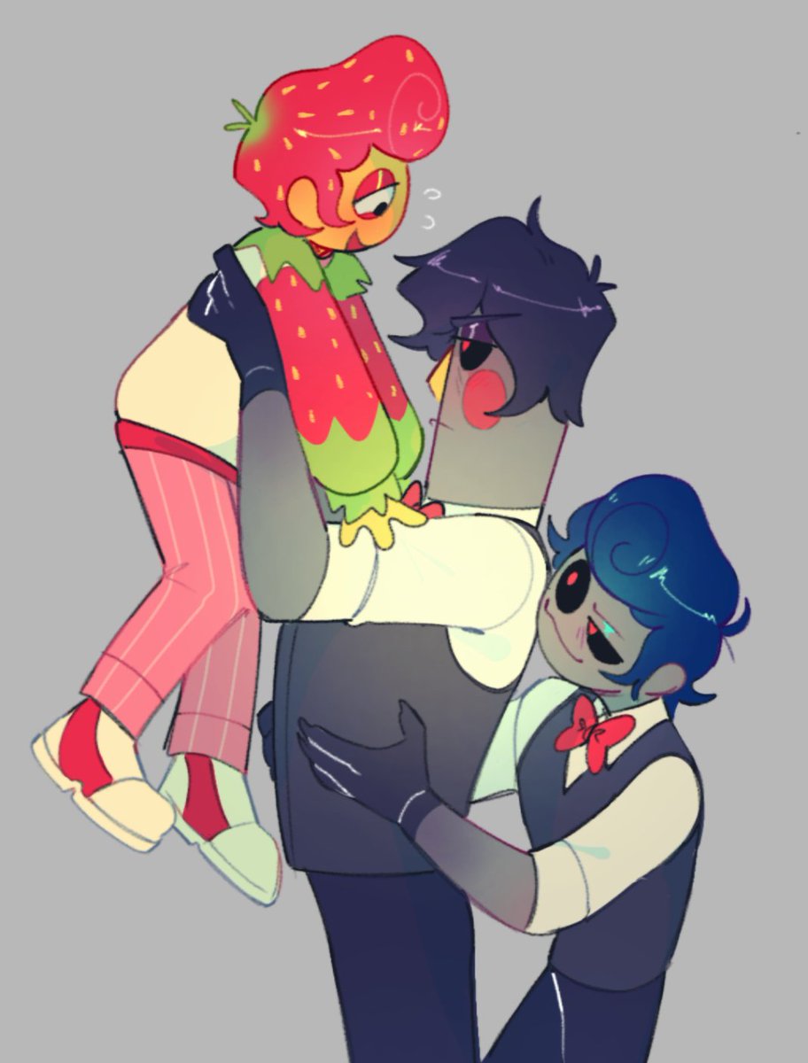 Viat_on's tweet photo. Strawberry!Wally belongs to @/Mauburgir
bad boys belong to @/hyulikeJazz 

Hello, I come from nosy 🗿🫰.
Como dijo Toretto, familia, ahre https://t.co/yHK7fJXddU