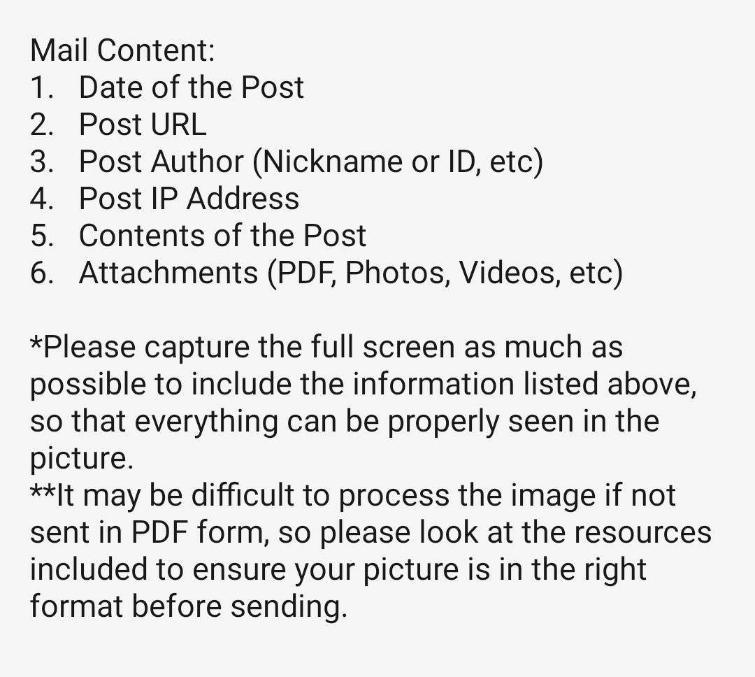 hwicetag's tweet photo. PDFs of malicious comments and posts related to Omega X are being collected and sent to IPQ. 

If you have any evidence, please send them to the email address listed below. 

Email: 210630.omegax@gmail.com

How to capture PDF and check IP address: see the OP thread

Email Format: https://t.co/8fJoNRi4EH