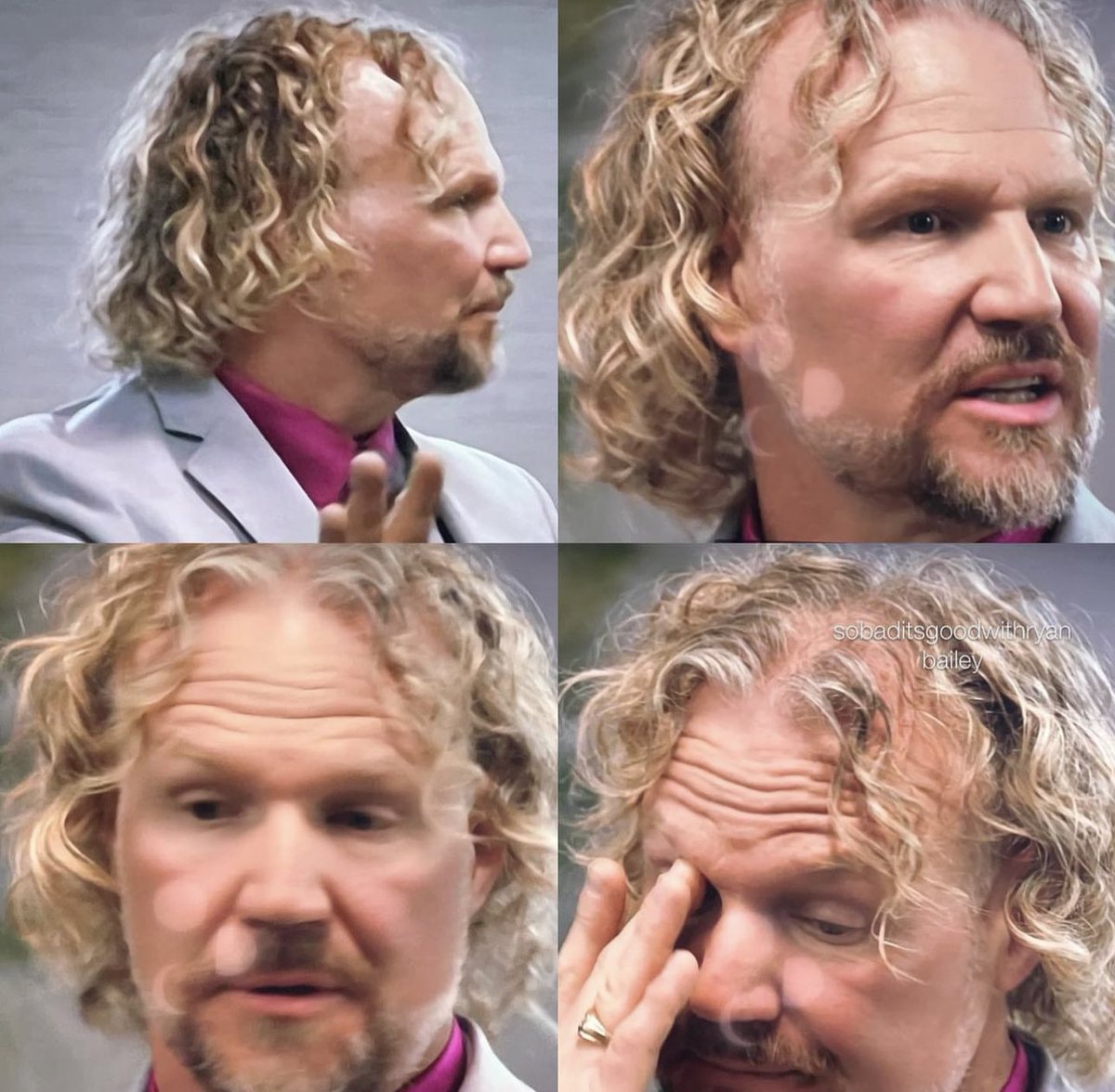 ryanbailey25's tweet photo. I’ve spent half of my life watching kody try to hang on to these tendrils of hair. #SisterWives https://t.co/STdi2NNviR