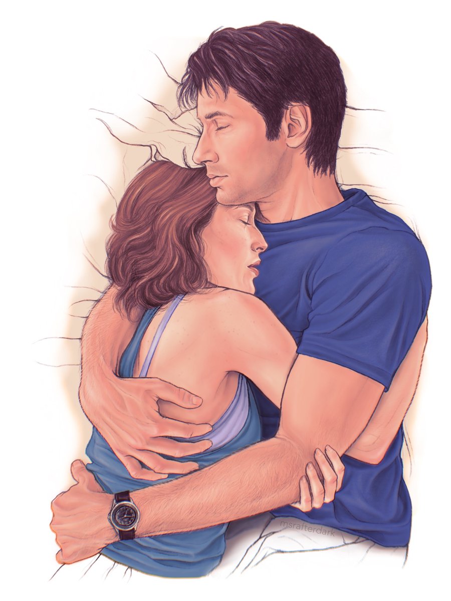 msrafterdark's tweet photo. "Complete" 🥲 // #thexfiles #xfiles #fanart #mulderxscully #msr #msrafterdark https://t.co/aEZcv20LVm