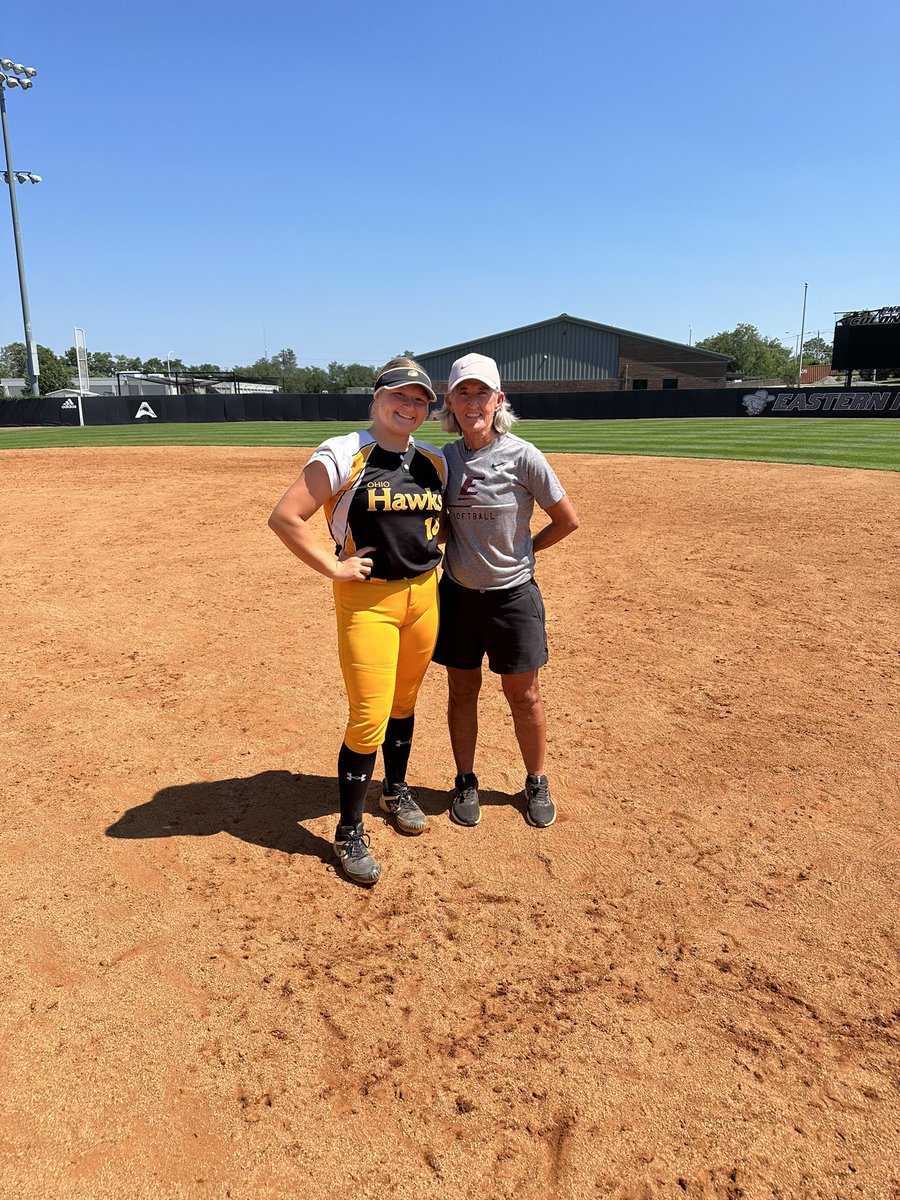 Thank you <a href="/EKU_Softball/">EKU Softball</a> for an amazing camp experience!!!