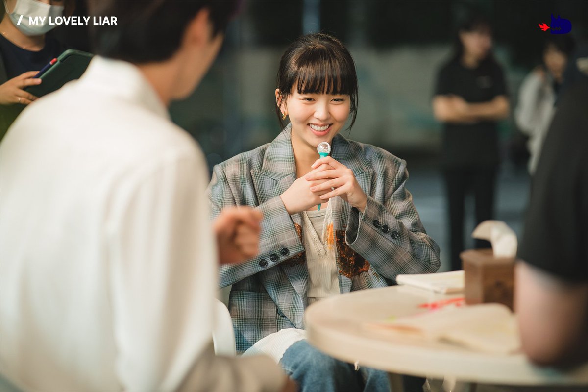 studiodragonKR's tweet photo. Sol-hee and Do-ha are lovely even when the camera is off💗
#StudioDragon #MyLovelyLiar #kdrama https://t.co/PVHf4410Xp