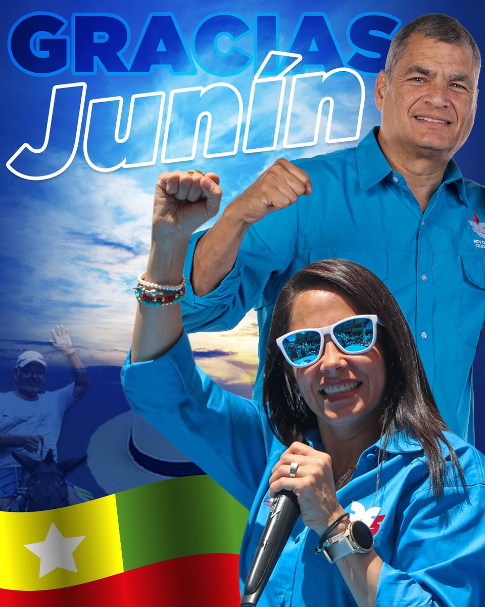 Jonas_Intriago's tweet photo. Junín ha demostrado ser bastión de la revolución ciudadana. 💙🫶
Ahora vamos a trabajar con más ganas por el resurgir de la patria 🇪🇨 
A no desmayar compañeros, hasta la victoria siempre!!! 💪
@MashiRafael @Leoorlandoa @LuisaGonzalezEc @RC5Oficial @RC_5Manabi https://t.co/vzxMGAtNH7