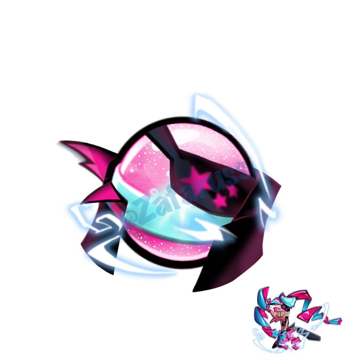 Zafaruss's tweet photo. Hey since CRK won’t give my 5A best girl Twizzly Gummy Cookie a magic candy, I took matters into my own hands. 🩷🩵🖤

Just made for fun (:

@CRKingdomEN @CookieRun @devsisters #cookierunkingdom #cookierun #magiccandy #twizzlygummy #twizzlygummycookie #plsdevsistersmakeithappen https://t.co/uULV4FvNHp