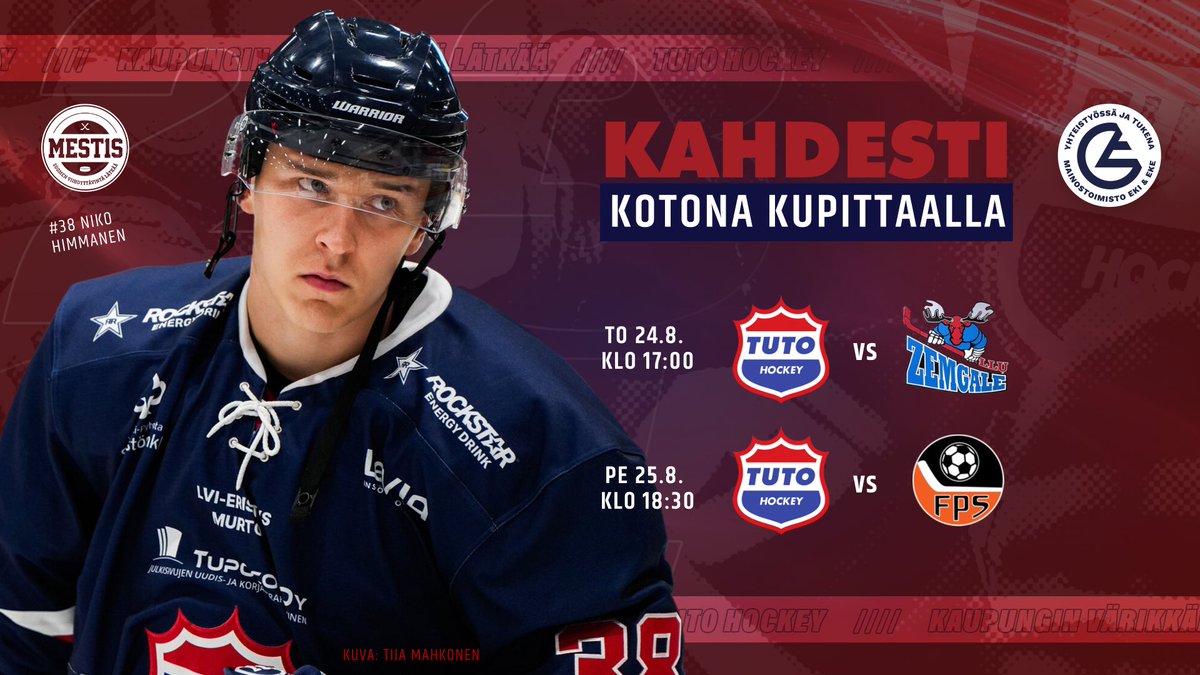 Tervetuloa Rajupajalle - ei maksa mitään! Otteluihin siis vapaa pääsy ja vastineeksi tarjotaan vielä viihdyttävää jääkiekkoakin. 🤝🏼