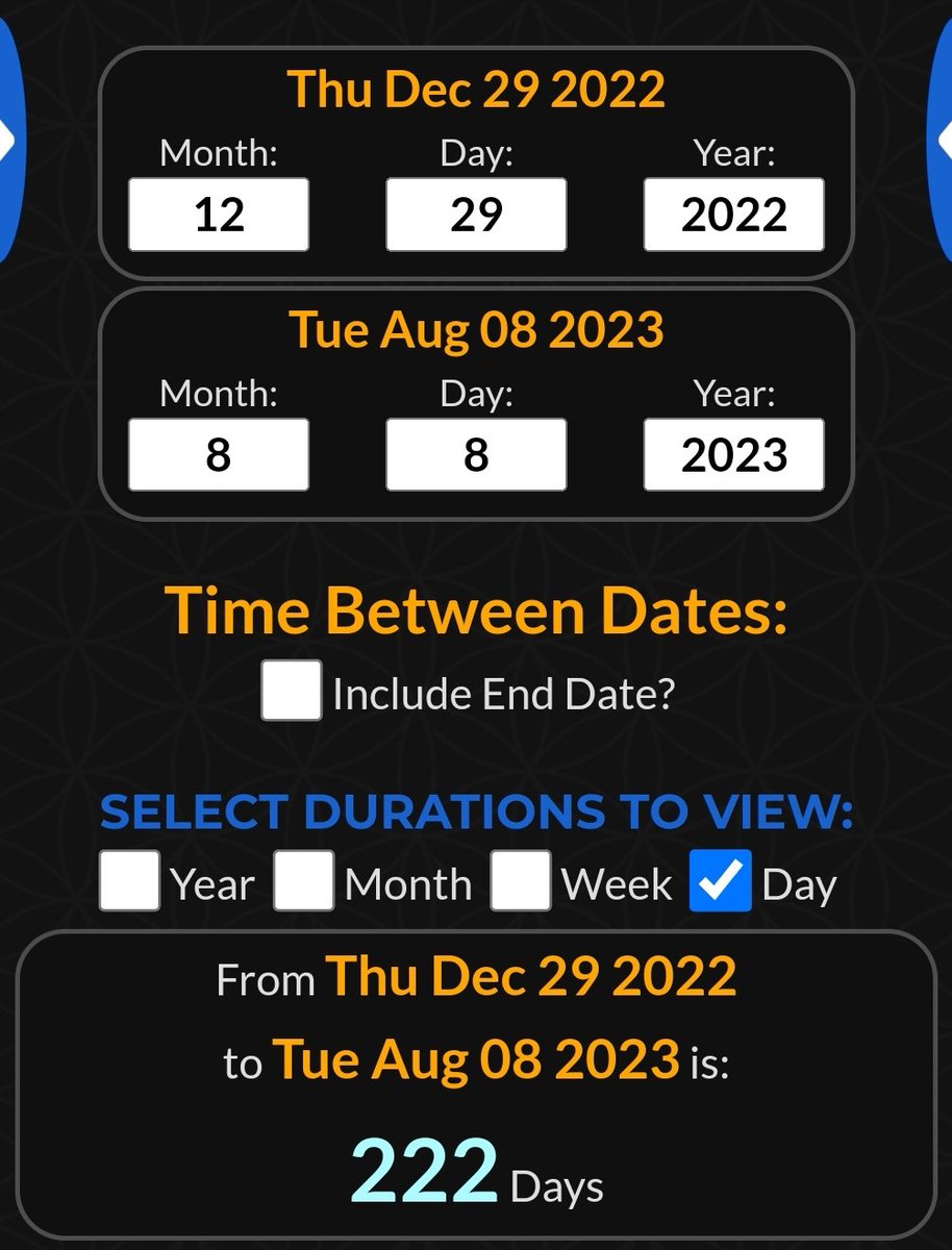 The Brazilian soccer player Pelé passed away on 12/29/22.  The Hawaiian fire goddess is known is Pelé.  From Pelé's death to the Lahaina fires was 222 days.  The beast of Revelation (222)