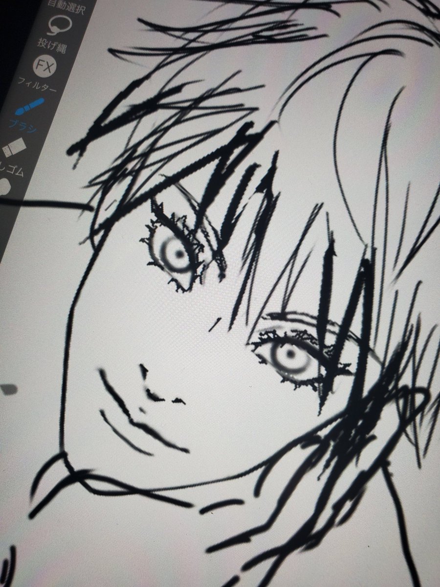 bei4578's tweet photo. ひっさびさのお絵描きは
ｱｵﾊﾙの五条てんてー🤞
アニメ最高よね🙌✨️
写真は数年前、等身パネル見つけて大はしゃぎするヲタク😉💗 https://t.co/o04WVhFBJP