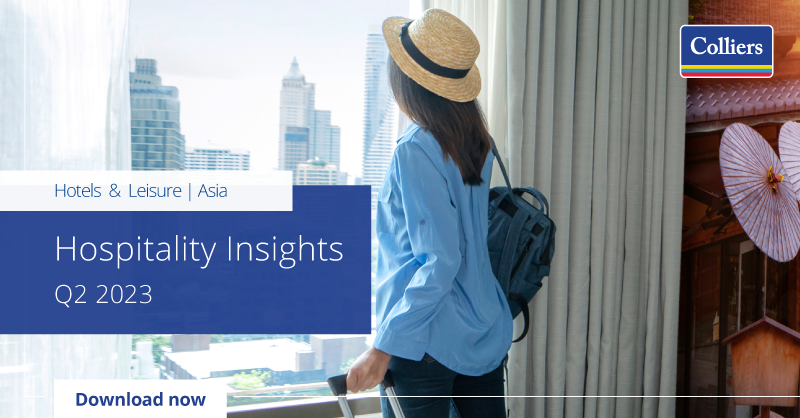 ColliersAPAC's tweet photo. Check out the latest trends in the hospitality sector in Asia from Colliers’ Hospitality Insights | Q2 2023: https://t.co/R5CVB3ivBa

#ColliersAPAC #HospitalityTrends #Hotels #Hospitality #Travel https://t.co/3MLcF8PtVi