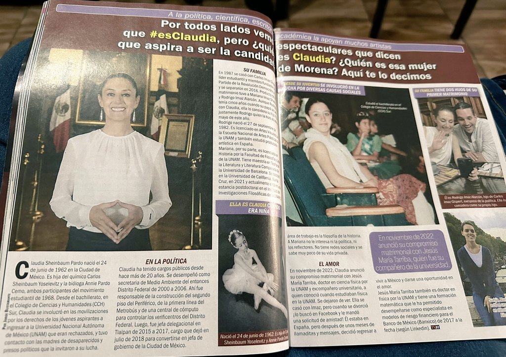 karlagher's tweet image. Y en dónde están los que se burlaban de que Angélica salía en esa misma revista??? 🙃🫠