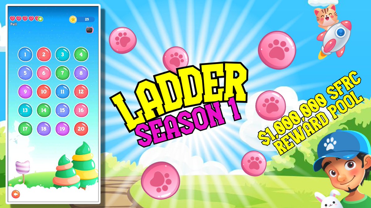 🚀 Ladder Season 1 Closing in 10 days! 🚀

Dive into the first season with high rewards and grab your $SFRC prizes! 🏆💰

Using items can help boost your score! 🚀🎮🔥

#SafariCrush #P2E #PlayToEarn #BNB #BSC #Cryptogaming #Altcoin #NFT #BSCgem