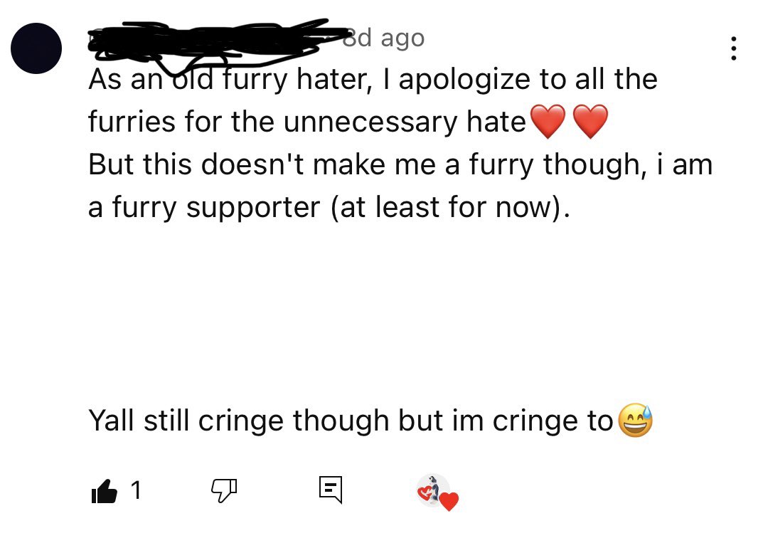 I thought this was a wholesome comment