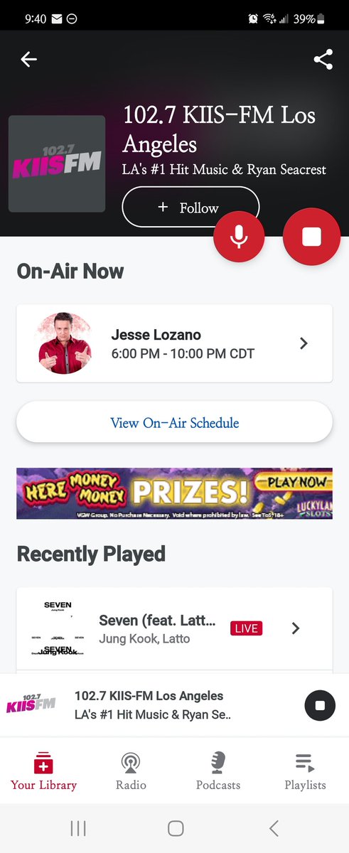 'And now one of the BIGGEST songs on the planet!'

That's the proper way to introduce #Seven by #JungKook ft Latto. Thank you @JoJoWright ! #JoJoOnTheRadio @1027KIISFM