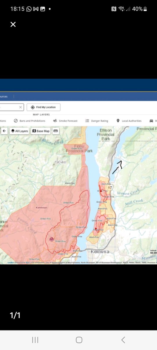 KateTapparo's tweet photo. @BBCWorld Apparently @Airbnb don't consider this state of emergency or the travel restrictions applicable to their customers travelling to the central interior. @airbnbhelp helpfully adding an arrow to prove the location is not applicable. Emergency services need the roads! https://t.co/ht81xrF9tZ
