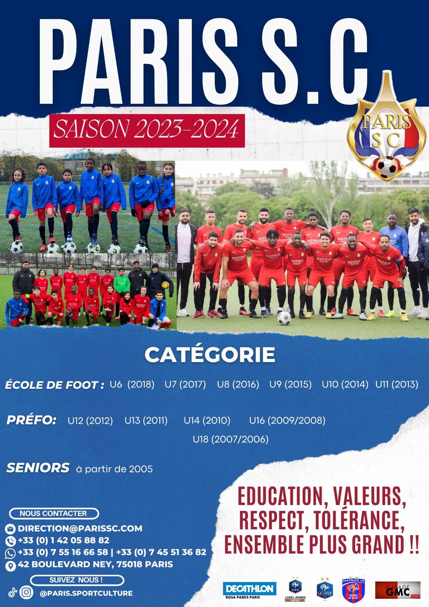 PARIS SPORT CULTURE - PSC tweet media