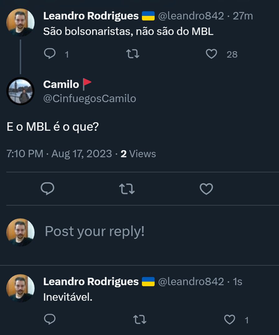 feschmittvet's tweet photo. [...] e o MBL assim como a Geni, também tem seus caprichos mas diferente de tal heroína não permitirá que se taque pedra ao fim do dia. O MBL seja pra direita, seja pra esquerda se tornou inevitável.
#OMBL #MBLsegueMBL #MBL #MPB https://t.co/e8upTNtVbV
