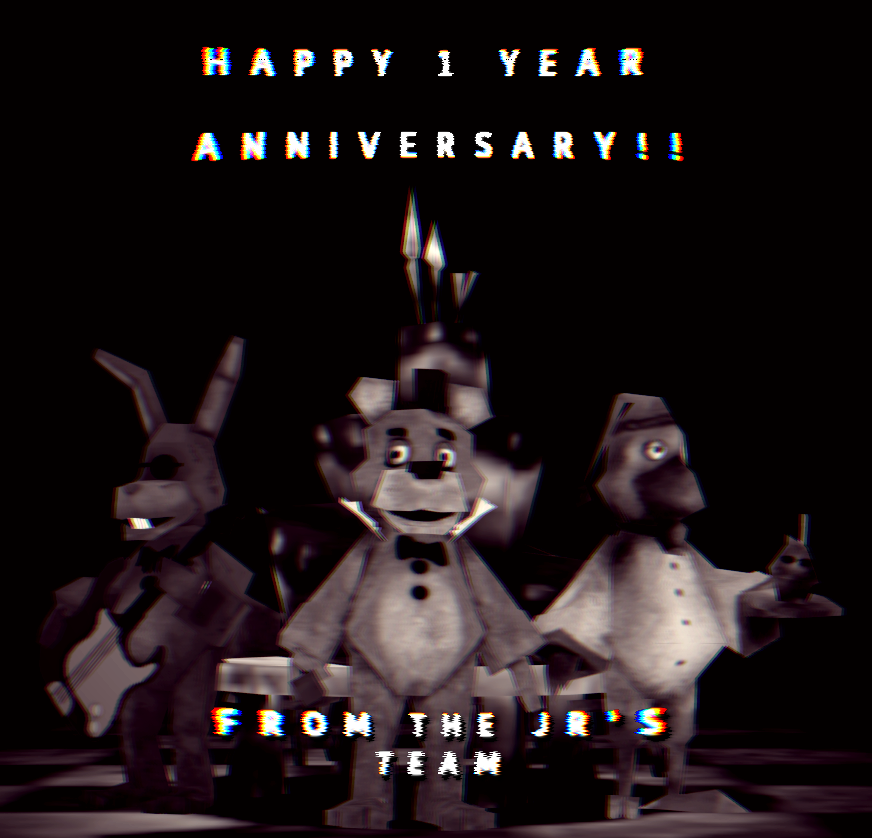 FNAF, Happy 1 Year Anniversary!