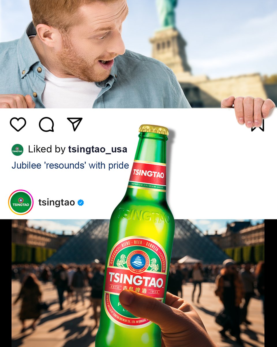 tsingtao's tweet photo. Share resounding m0.0ments since 1903 with #Tsingtao! #120thAnniversary #CelebrateTT120 https://t.co/peUc4uNnRm