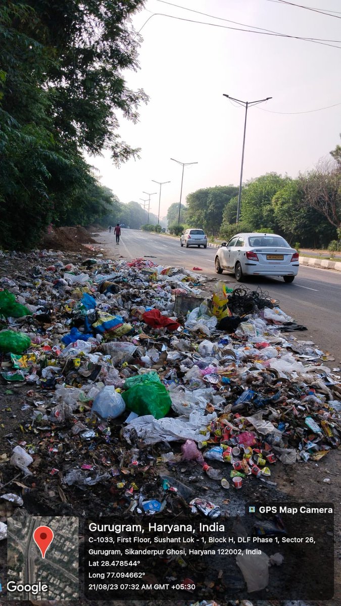 rohitsahai_'s tweet photo. Today: DLF Phase1 What a mess @MunCorpGurugram
Has done in Gurugram n @DC_Gurugram @cmohry have no clue on how to govern cities. Such pathetic situation of the area is an invitation to several deadly diseases😱.  @aajtak @TOIGurgaon Why does @MunCorpGurugram exist? Collect taxes? https://t.co/Db0g9SaogO