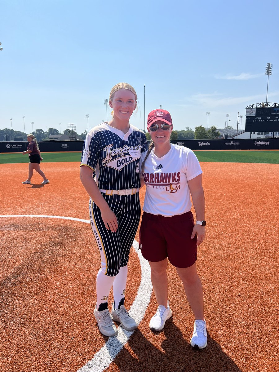 I loved getting to camp at <a href="/ULM_Softball/">ULM Softball</a> this weekend. Thank you <a href="/molly_fichtner/">Molly Fichtner</a> and <a href="/leawodach/">Lea Wodach</a> for putting on such a great camp!