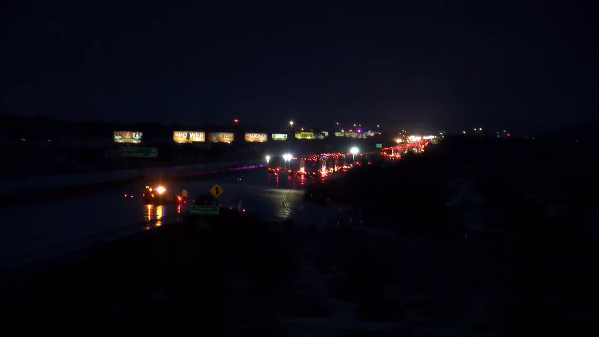 KESQ's tweet photo. BREAKING: Both sides of the I-10 have been shut down between Bob Hope and Gene Autry due to flooding. There is no ETA for when it could be back open

Live Storm Updates: https://t.co/8Bz4Tsy9Xu https://t.co/bRL5BeAFge