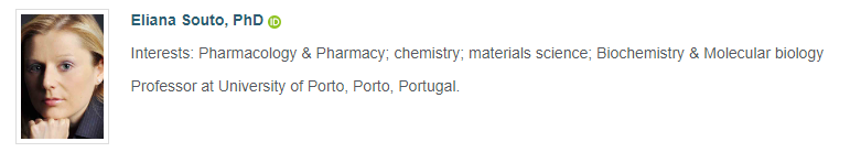 With great honor, I would like to welcome dear Prof. Eliana Souto to join Exploration of Digital Health Technologies (EDHT)!  More information can be found at:explorationpub.com/Journals/edht/….