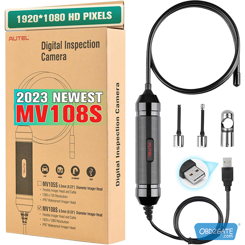 dtim6522's tweet image. Autel New Product Arrives: MaxiVideo MV108S
obd2gate.com/products/autel…
🔦 Turn MaxiSys tablet into a precision inspection scope for those hard-to-reach places.
🌟 Capture every detail with the 1920P HD digital camera.
#AutelMaxiVideoMV108S #InspectionInnovation #VisualPrecision