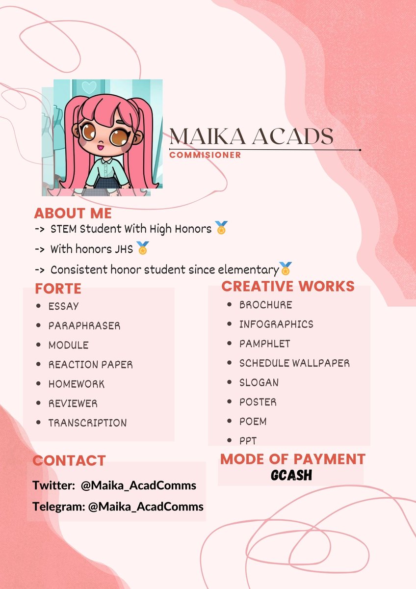 Maika; OPEN | Acad Commissioner tweet media