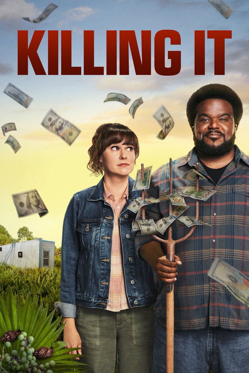 I have been binge watching #Killingit on <a href="/peacock/">Peacock</a>  w/ <a href="/MrCraigRobinson/">Craig Robinson</a> <a href="/ClaudiaODoherty/">Claudia O'Doherty</a> <a href="/dotmariejones/">Dot-Marie Jones</a>  I cannot recommend this series enough.  It's well written, funny and the constant plot twists.....brilliant.