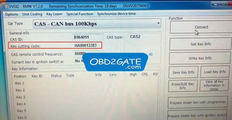 dtim6522's tweet image. VVDI2 Program Key for BMW E87 2005 AKL Tutorial
1. Launch VVDI2 key tool and navigate to the BMW programmer section
2. Click "Connect" to view the CAS2 information
...
Plz click here:
blog.obd2gate.com/3137-2/
#XhorseVVDI2 #keyprogrammingtool #keyprogrammer #BMWE87 #allkeylost