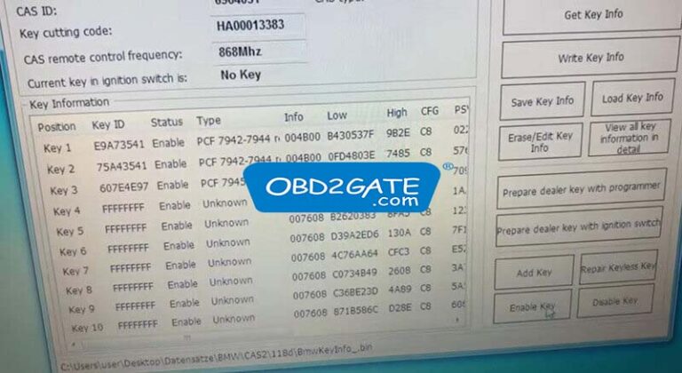 dtim6522's tweet image. VVDI2 Program Key for BMW E87 2005 AKL Tutorial
1. Launch VVDI2 key tool and navigate to the BMW programmer section
2. Click "Connect" to view the CAS2 information
...
Plz click here:
blog.obd2gate.com/3137-2/
#XhorseVVDI2 #keyprogrammingtool #keyprogrammer #BMWE87 #allkeylost