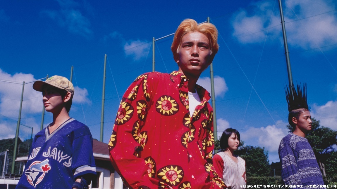 tomo　今日から俺は！ 今日から俺は!!』の元祖実写版 東映Vシネマと劇場版の6作を連日放送