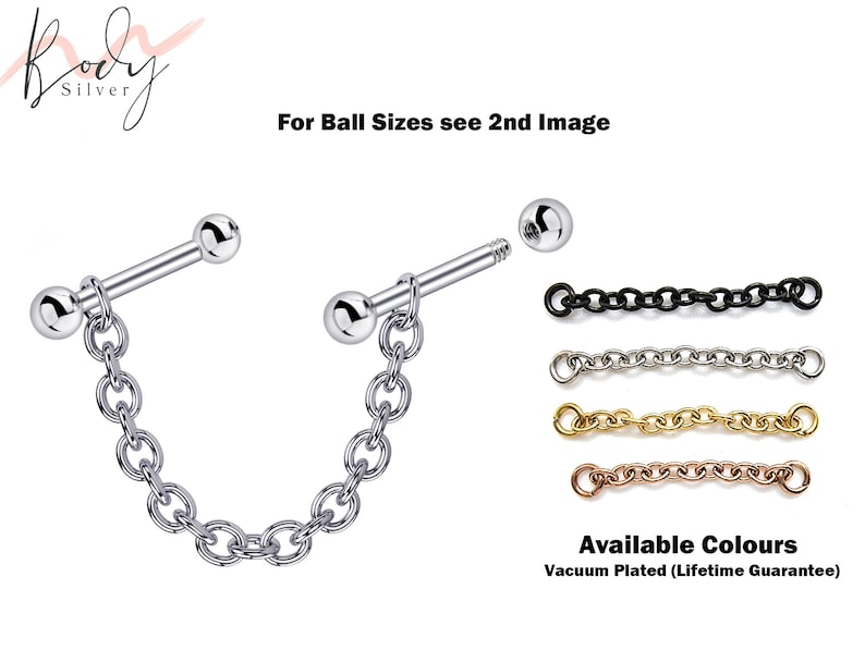 bodyandsilver's tweet photo. Barbell Piercing, Barbell Cartilage Helix Stud Earrings - Barbell Earrings with Chain-Piercing for Ear lobe, conch, daith,tragus. Shop ; https://t.co/mxaydXSgRM #piercings #bodypiercing #bodyjewelry #piercingjewelry #earpiercing #steelearring #barbellearrings #cartilagepiercing https://t.co/4Jm17AG9Nw