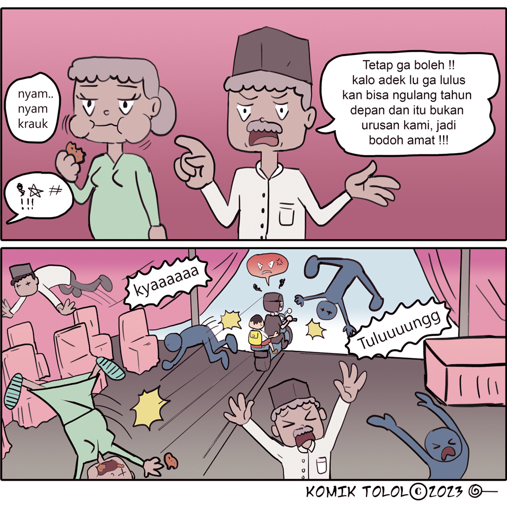 KotolOfficial's tweet photo. Hajatan yang meresahkan 

#kotolofficial #komikdewasa #komikindonesia #komikindo #komikinajah #komiklokalindonesia #komiklokal https://t.co/JeJUXarCsU