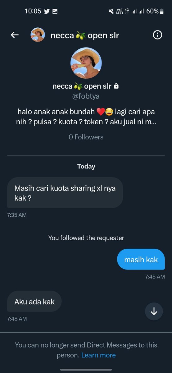 halosky_'s tweet photo. HELP RT!!!
 lemes bgt habis ketipu😭 ini aku ngetik sampe gemeteran😭 ini akunnya @fobtya hati2 ya guysss sama dia, aku chat wa di blokir +62 857-7169-8488 
085771698488 semoga rezekinya lancar biar ga nipu terus, kasian orang2 yg kamu tipu dan dapet karma dari tuhan AAMIINNNN https://t.co/g8YtOLGPHm