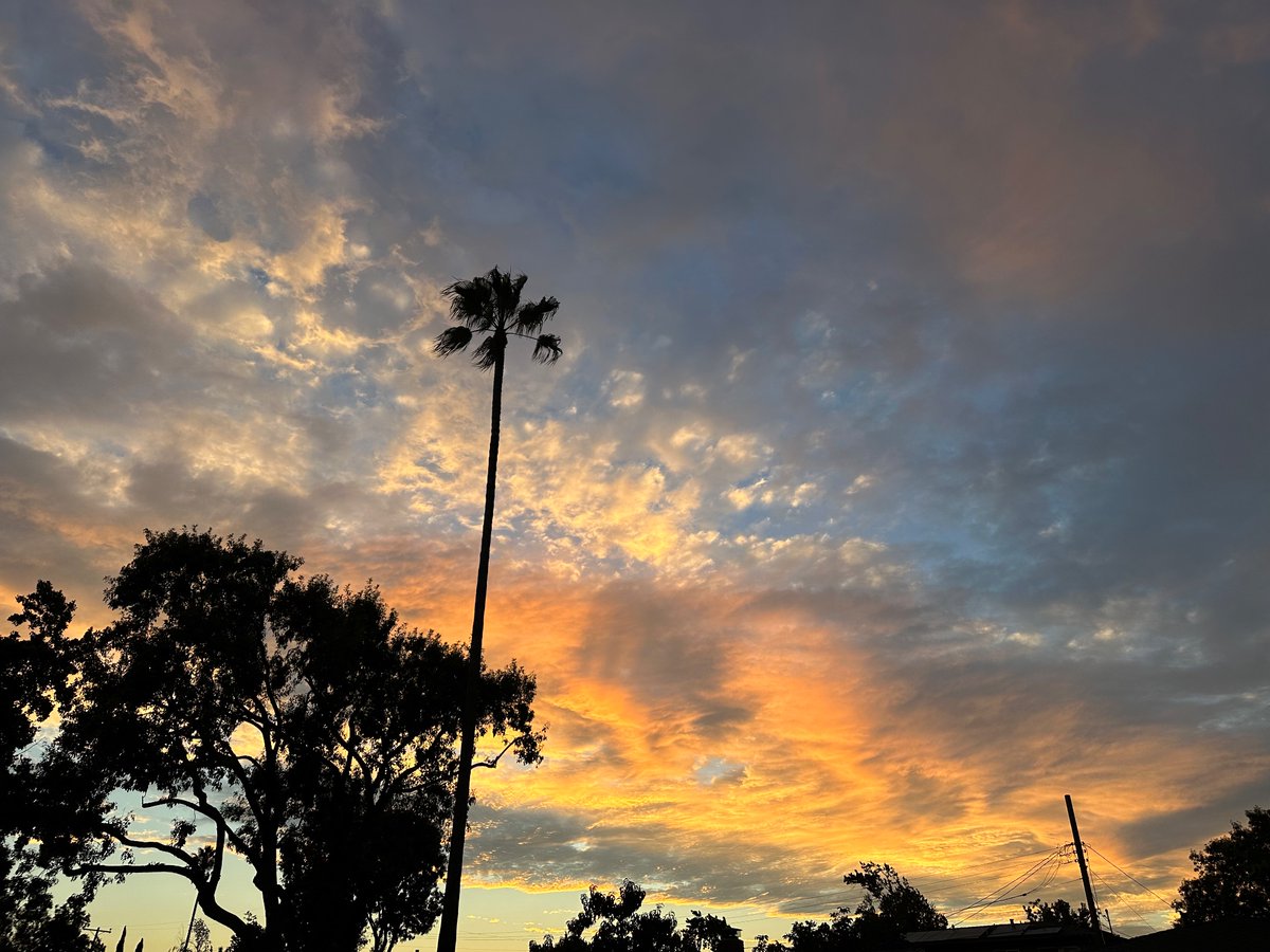 ctaMike's tweet photo. Warm Bay Area weather doesn’t always mean a hot sunset, but it did this Sunday night. The fiery view from San Jose. @NWSBayArea @NativeSantaCruz @RobMayeda @TunedToTheresa @PaulKPIX @karlmondon @JohnShrable @KariHallWeather @LyanneMelendez @SrveaPrez @CTAElizabeth https://t.co/9PhWhTgmGN