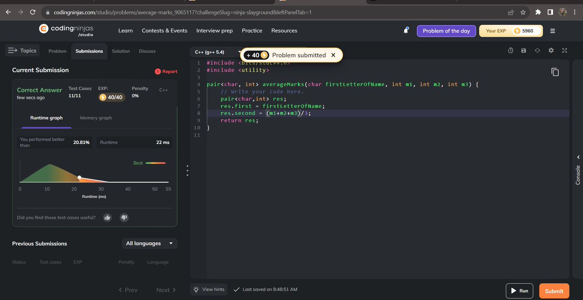 umangkumarumk's tweet photo. DAY 9 challenge Completed, #NinjaSlayground,  #CodingNinjasStudio .
@CodingNinjasOff

@drinkslaycoffee https://t.co/GY0tlX1TAO