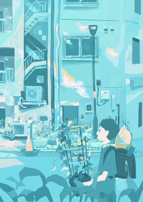 「青緑色 男性中心」のTwitter画像/イラスト(人気順)