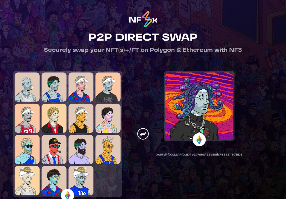 🤝 Successful swap completed! 🤝

DeGodsNFT ↔️ DeGodsNFT