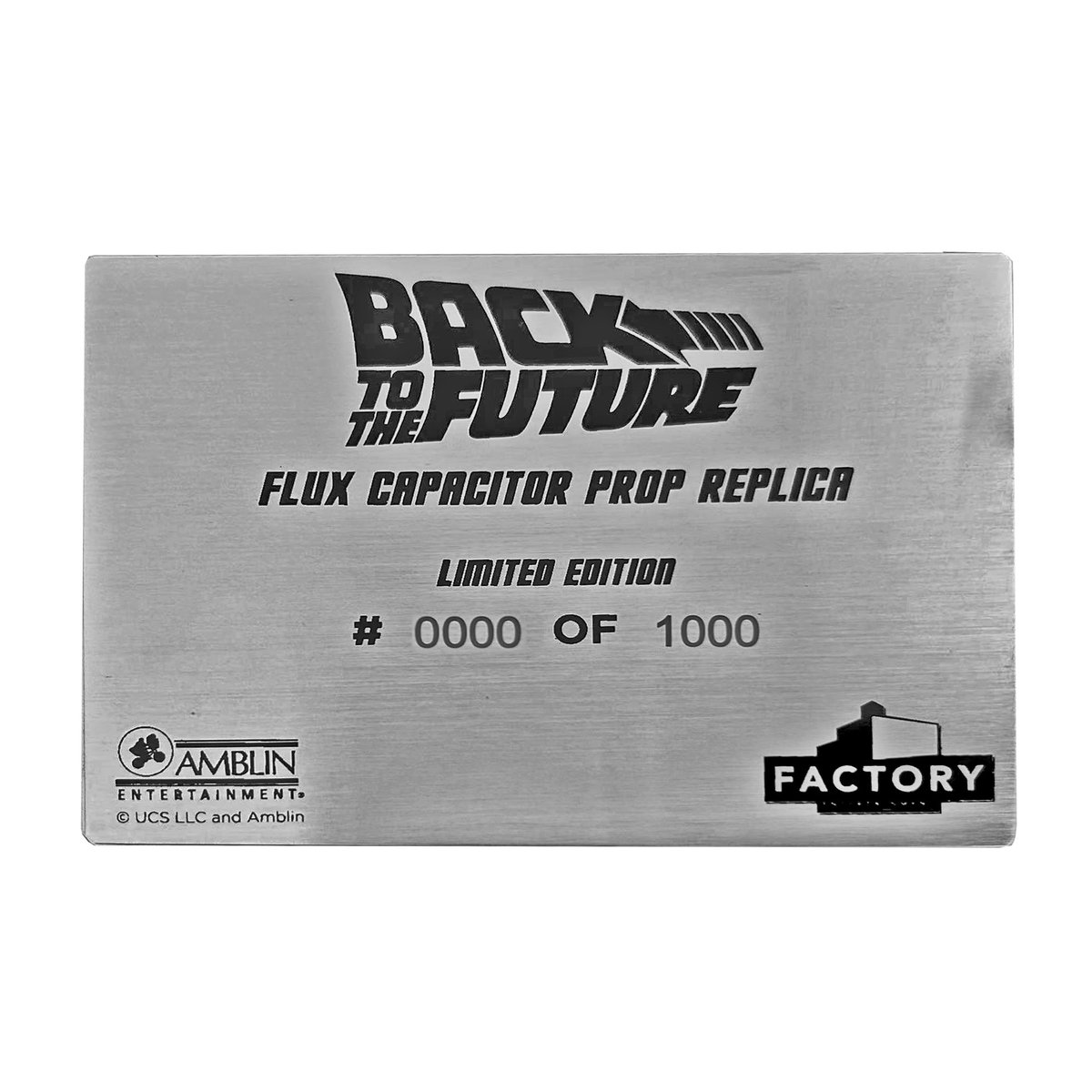 BacktotheFuture's tweet image. Pre-order the @BacktotheFuture Flux Capacitor before you're #OUTATIME! Limited Edition 1:1 scale prop replica with movie accurate lights &amp;amp; sounds from @FactoryEnt arrives November/December 2023 (limited to 1,000 units worldwide)! BacktotheFuture.store/products/back-…