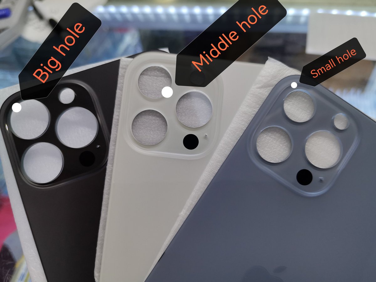 GadgetsChinaACC's tweet image. MADE IN China 
New Rear Back Cover For For iPhone X XS XR XSMax  11 12 Mini 12Pro 12PROMAX 13 14  Battery Cover Housing With Logo Replacement Parts Big/MIDDLE/SMALL Hole #BACKVOVER #BACKGLASS #HOUSING