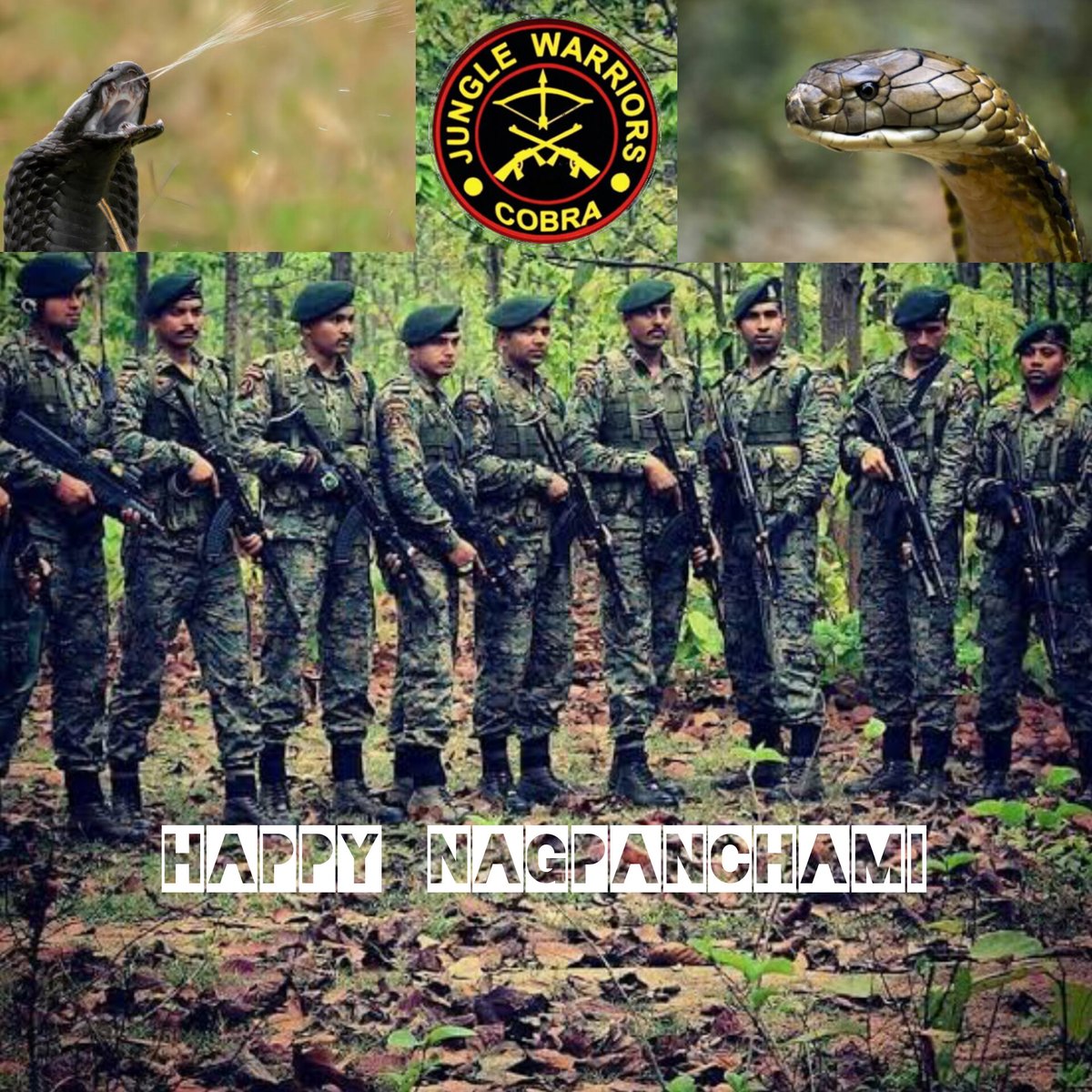 Happy Nagpanchami
<a href="/cobracommandos/">🇮🇳Cobra_Commando🇮🇳</a>
<a href="/crpfindia/">🇮🇳CRPF🇮🇳</a> 
<a href="/209_CoBRA/">209 CoBRA</a> 
<a href="/specialforces/">SpecialForcesFOX</a>