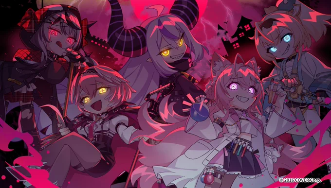 【お知らせ】秘密結社holoXのNew Single 『 迷宮なラビリンス』のイラストを描かせていただきました!よろしくお願いいたします!  『迷宮なラビリンス』MV   配信リンク   holoXオフコラボ告知配信  #SSholoX
