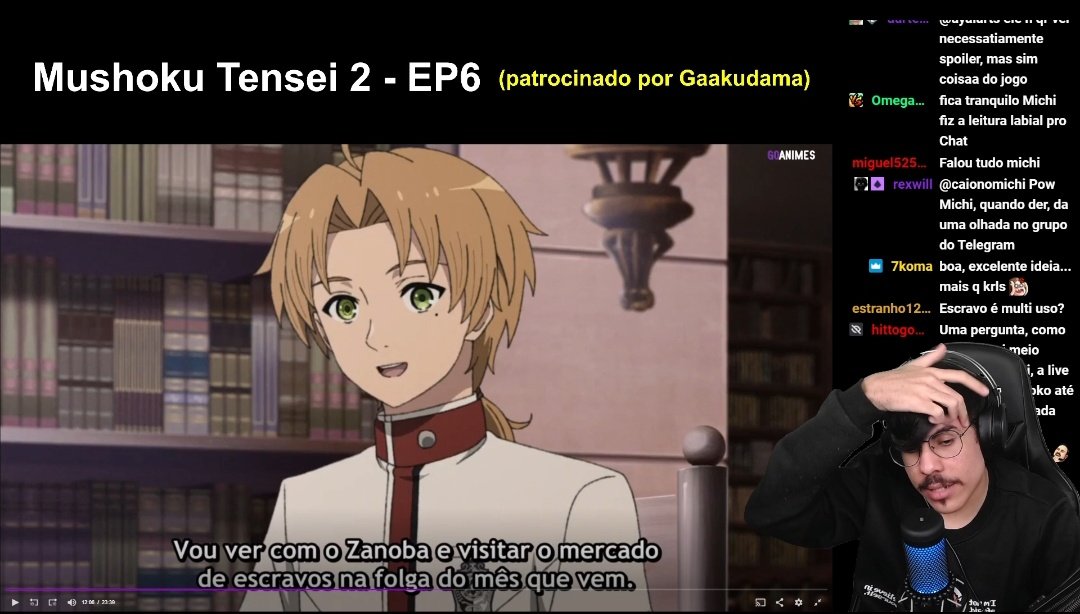 michi #michismo on X: a única reação possível ao assistir Mushoku Tensei   / X