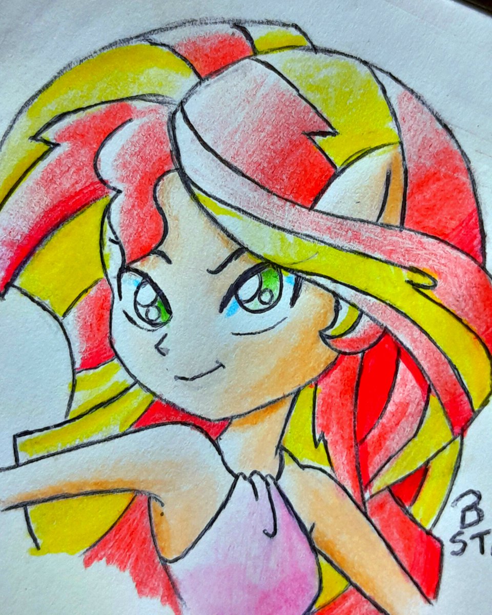 bispingst2020's tweet photo. Oh my... it's Sunset shimmer time!
#sunsetshimmerequestriagirl
#EquestriaGirls 
#fanarts https://t.co/tgTBaZ0nQw