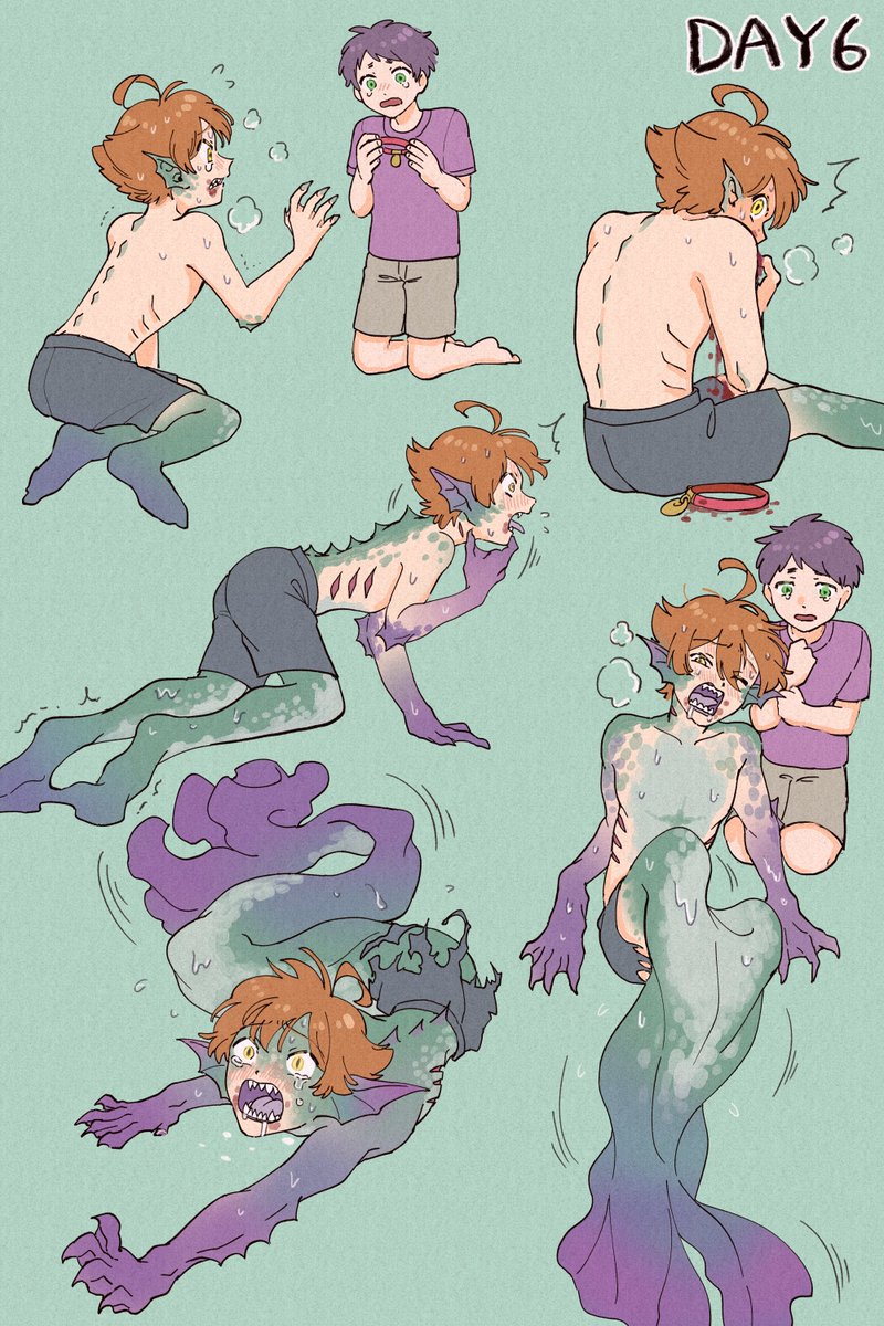 1pikikun's tweet photo. 人魚の
親友
#transfur https://t.co/mqba98QQHx