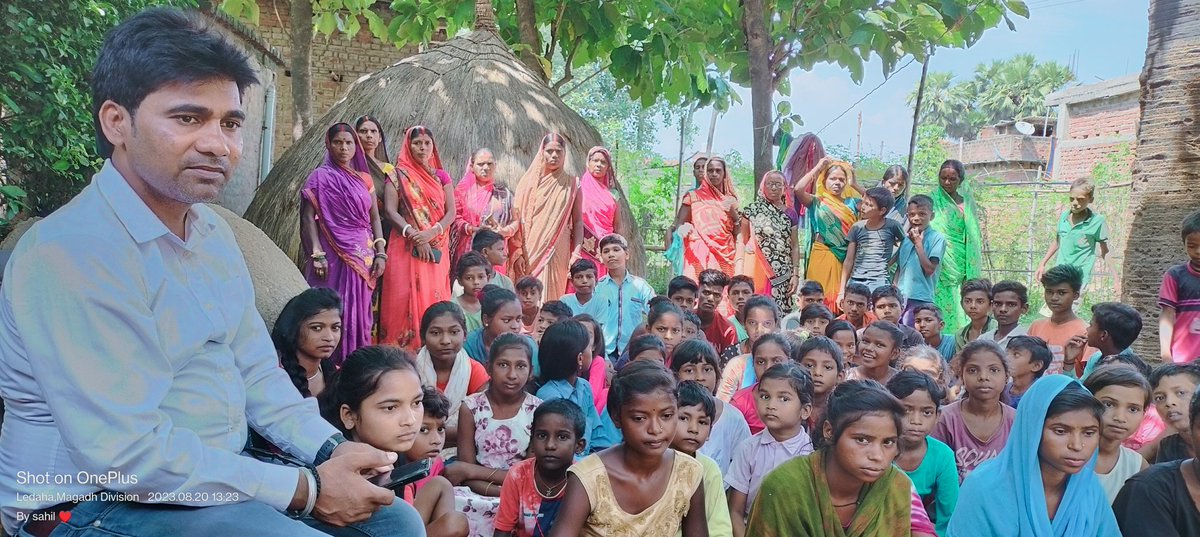 DharmdevPaswan8's tweet photo. नवादा: कुंहरामा एवं ताजपुर गांव में SC/ST बच्चों के अधिकार और सशक्तिकरण पर दिया गया प्रशिक्षण @sitara1 @sitara1 @Judithwakeman1 @DalitRights @NDMJ_NCDHR @Abirami_Jothee @Kain_Rahul_S @yadavtejashwi @sngh_adikanda https://t.co/lNQZ82uXbq
