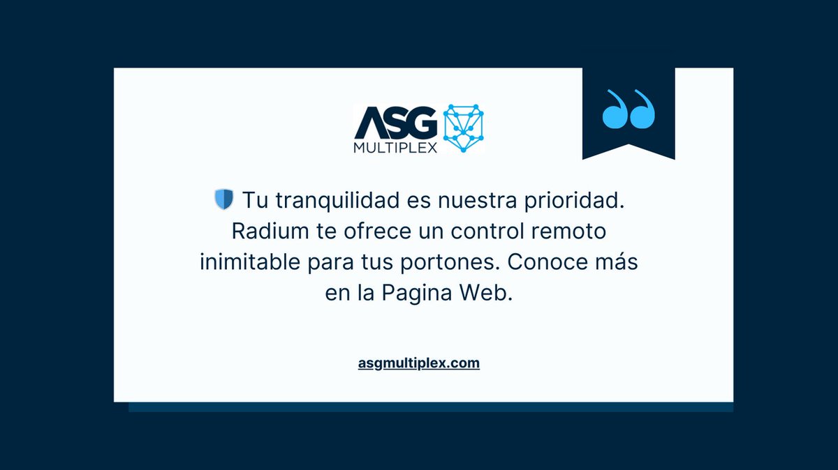 ASGmultiplex's tweet image. Visita: controlesradium.asgmultiplex.com